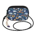 thumbnail image 2 of FORMRS Mini Crossbody Bag for Women Adjustable Rope Shoulder Casual Phone Purse, Cartoon Mail Truck Pattern, 2 of 7