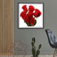 thumbnail image 4 of Cuadros Decorativos Diamante pintura DIY flores plantas completo taladro redondo Rhinestone Kit (B2468) Likrtyny embutido en tela, 4 of 6