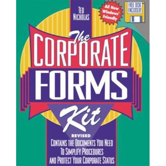 Pre-Owned Corporate Forms Kit, Rev. ( disk) (Paperback) 1574100572 9781574100570