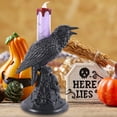 thumbnail image 1 of Lámpara de candelabro de cuervo de Halloween, regalos festivos, accesorios de fiesta de Festival gótico LED, 1 of 7