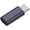 Gray purple, variant on Data Protections Adapter Metal Construction Data Blocker USB /Type c Port
