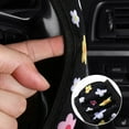 thumbnail image 1 of 15 Inch Floral Steering Wheel Cover Breathable And Anti-Slip Car Accessory A Mingyqi, 1 of 8