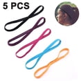 thumbnail image 1 of Diadema deportiva elástica antideslizante gruesa de 5 piezas, agarre de silicona elástico para el cabello deportivo y bandas para el sudor para Yoga Zhivalor 220625-2, 1 of 4