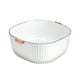thumbnail image 2 of Cesta drenable de cocina doble, de cocina resistente, Filtro fácil de lavar, Estilo moderno, para hogar, Función de drenaje, Material plástico grueso, para cocina, Living Room, Combinable,, 2 of 8