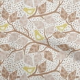 thumbnail image 1 of oneOone Cotton Jersey Brown Fabric Asian Block Quilting Supplies Print Sewing Fabric By The Yard 58 Inch Wide, 1 of 4