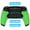 Rubberized Green, variant on eXtremeRate Black RISE4 Remap Kit w/Green Rubberized Grip Black Back Shell Upgrade Board and 4 Back Buttons for PS5 Controller BDM 010/020