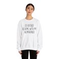 thumbnail image 3 of Weimaraner Dog Mom Mothers Day Sweatshirt, Gifts, Crewneck, 3 of 4