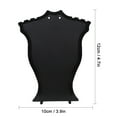 thumbnail image 6 of Jewelry Holder, Jewelry Display, Simple Exquisite Three-Dimensional Plastic Necklace Display is Designed for Displaying or Storaging Necklace and Earrings, Black, 6 of 7