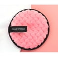 thumbnail image 1 of Almohadilla desmaquillante HUOGUO Pineapple Lazy, lavable a doble cara, 1 of 2