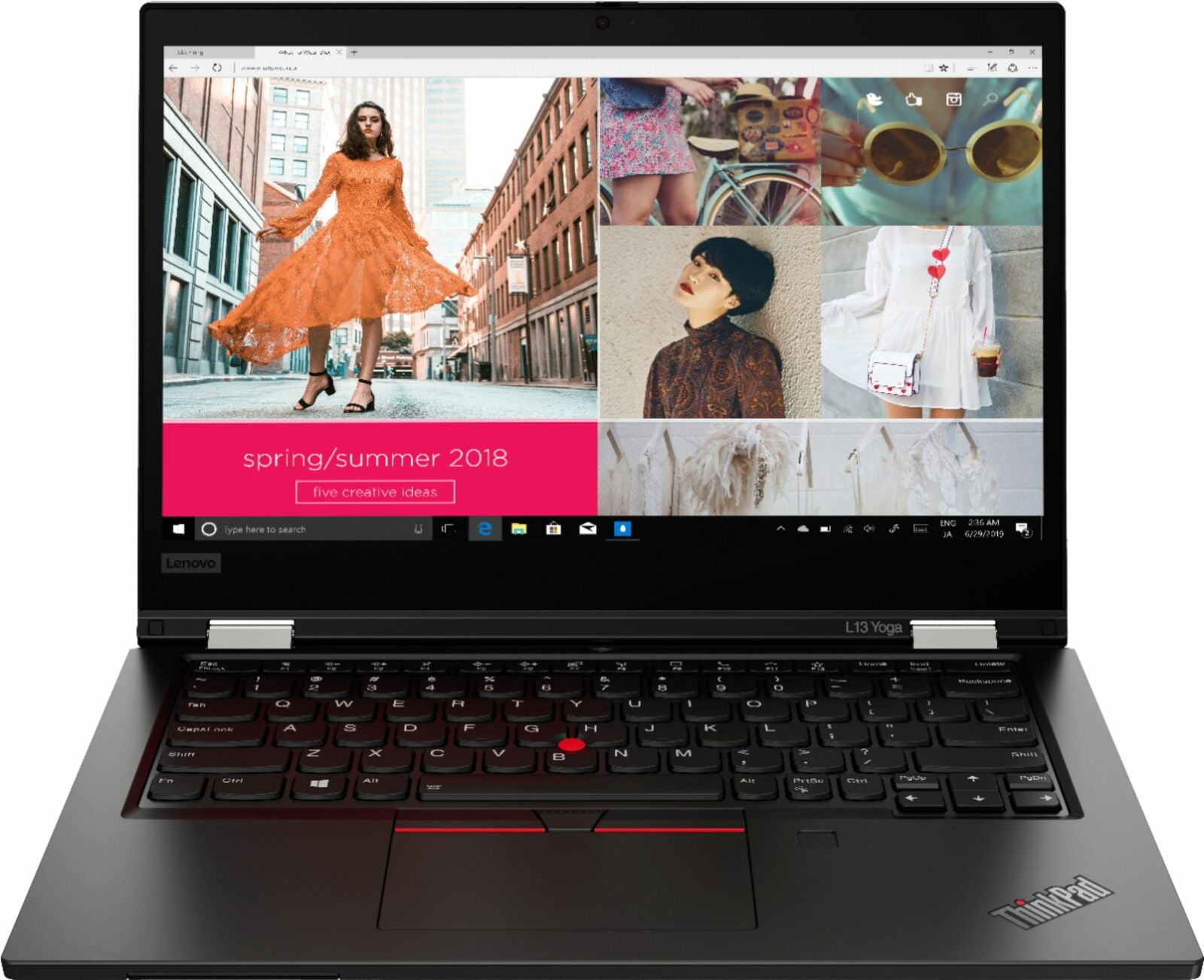 Lenovo  L13 Yoga 2in1 13.3" Touch Screen Laptop  Intel Core i5