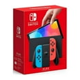 thumbnail image 1 of Nintendo Switch™ Remis à Neuf – Modèle OLED avec Joy-ConTM Néon Rouge et Néon Bleu (Remis à Neuf), 1 of 5