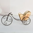 thumbnail image 4 of Shop Clearance! Exquisite Succulent Wooden Flower Pot Bicycle Desktop Plant FlowerPot, 4 of 5