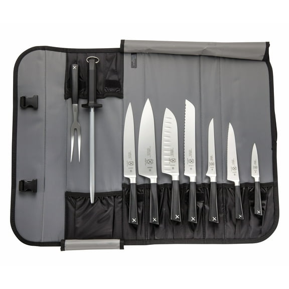 Mercer Culinary Zum 10-Piece Forged Knife Set in Case