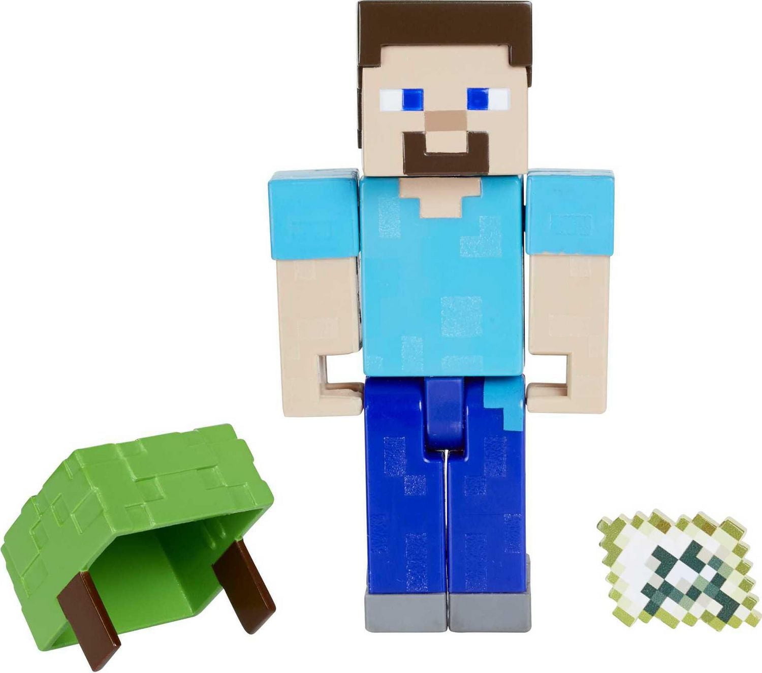Minecraft Craft-A-Block Underwater Steve Figure