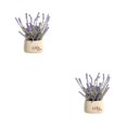 thumbnail image 4 of Advancent Bonsái de simulación para macetas artificiales, flor falsa, cerámica de seda, decoración de mano de obra, alivio de la presión, tipo 7 2Conjunto, 4 of 6