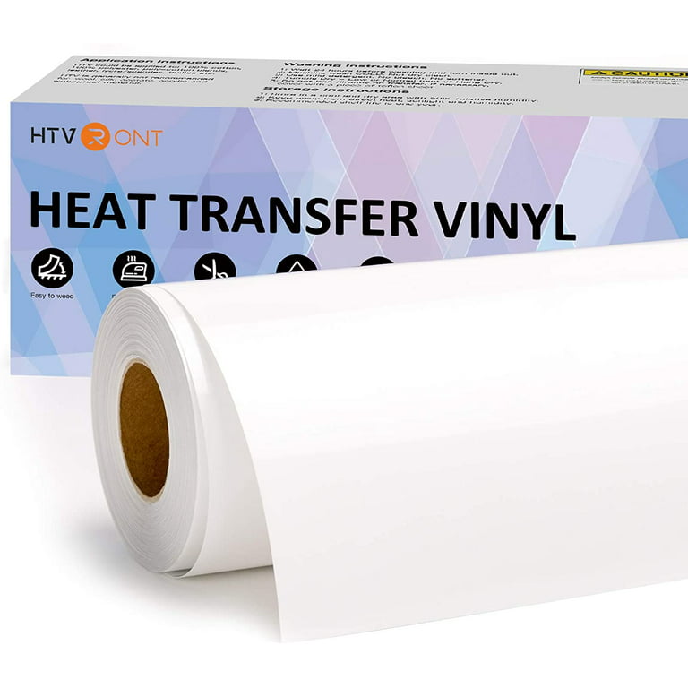 Firefly Craft Flocked White Heat Transfer Vinyl Sheet, Flock White HTV  Vinyl, Fuzzy White Iron On Vinyl for Cricut and Silhouette