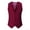Wine, variant on Yongwang Mens Big and Tall V Neck Blazer Vest Button Down Vest Casual Business Dress Vest Waistcoat for Fall