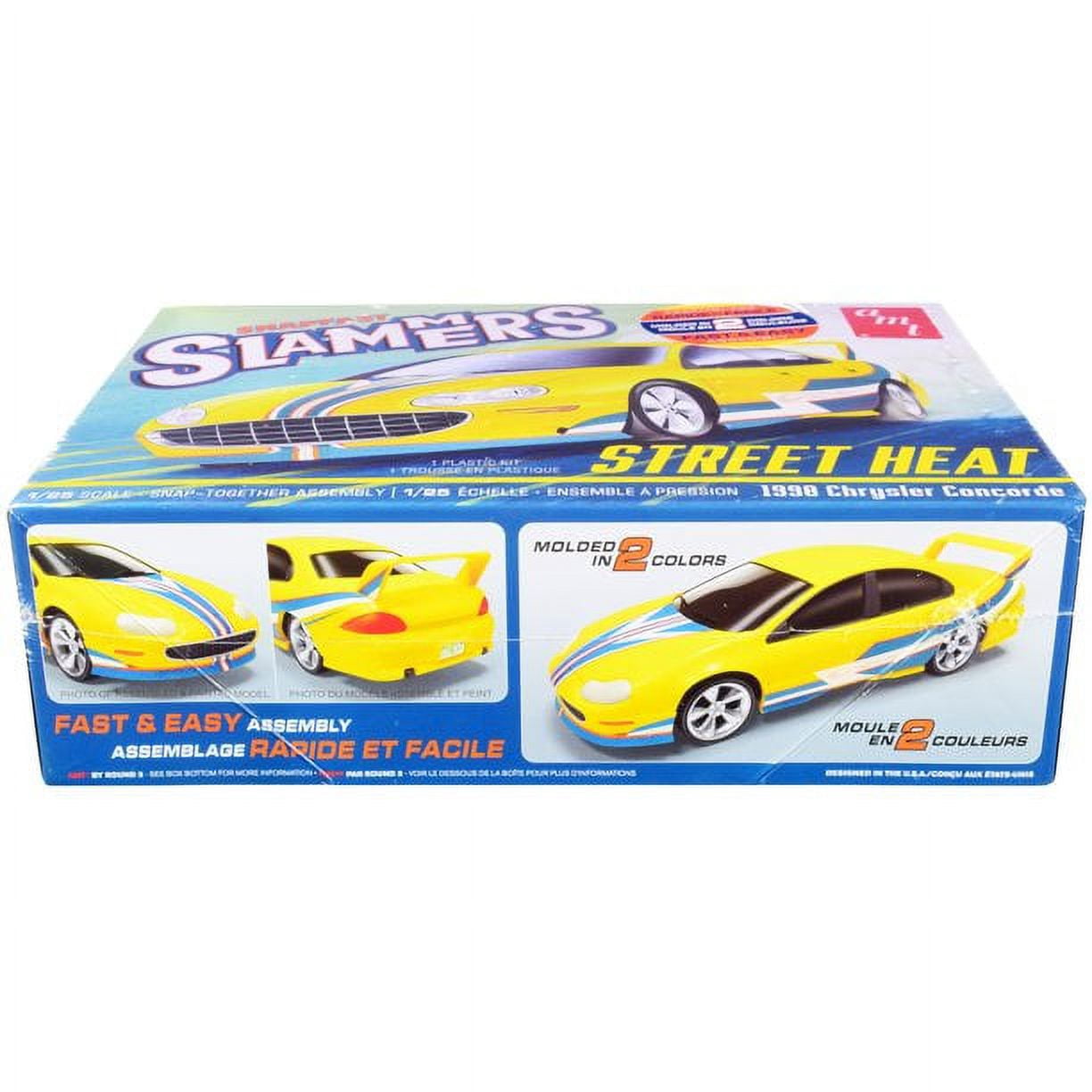 Skill 1 Snap Model Kit 1998 Chrysler Concorde Street Heat "Slammers" 1/25 Scale Model by AMT