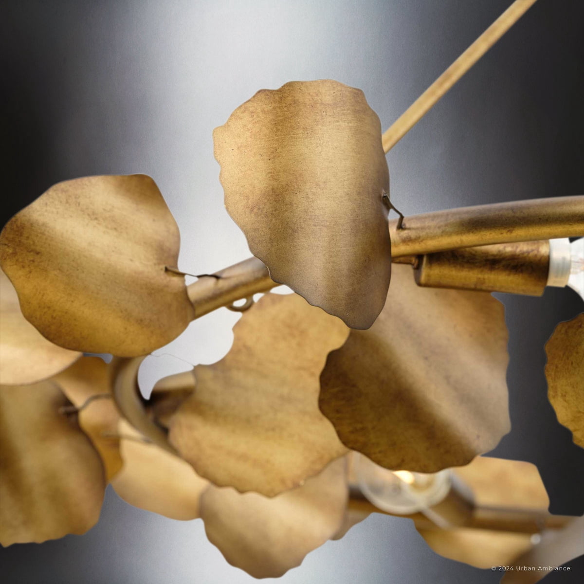 Luxury Eclectic Ceiling Light, Gold Ombre, UHP4999