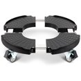 thumbnail image 1 of Soporte para plantas rodantes ajustable resistente con ruedas para macetas grandes y pesadas interiores y exteriores, 1 of 8