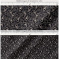 thumbnail image 2 of Soimoi Cotton Poplin Fabric Dot & Paisley Printed Craft Fabric by The Yard 56 Inch Wide, 2 of 7