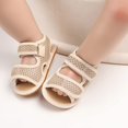 thumbnail image 3 of Baby Girls Boys Sparkly Bowknot Sandals Premium Soft Anti-Slip Rubber Sole Infant Summer Outdoor Shoes Toddler First Walkers, 3 of 6