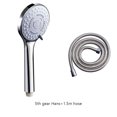 thumbnail image 2 of Shower Head Plastic Detachable Multi-modes Adjustable Bathroom Toilet Anti-rust Electroplate Replacing High Pressure Sprayer Sprinkler Type4, 2 of 9