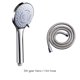 thumbnail image 5 of sweethay Cabezal de ducha de plástico desmontable multimodos ajustable antioxidante electrochapado que reemplaza el rociador de alta presión Juegos de accesorios de baño Tipo4 sweethay HA000632-03B, 5 of 8