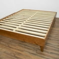 Wood Bed Frame Made with 100 New Zealand Pine Solid Mattress