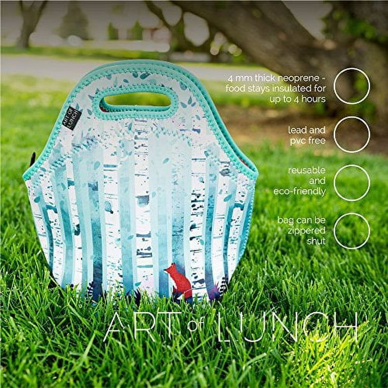 Art of Lunch Insulated Neoprene Lunch Bag for Women, Men and Kids