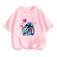thumbnail image 4 of Camiseta 2024 para niños de 3 a 14 años, top de Lilo Stitch, mono de camión con estampado de dibujos animados kawaii, camiseta para niños, estilo casual de moda, 4 of 5