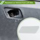 thumbnail image 3 of Tapa de boquilla del lavaparabrisas del lado izquierdo del parachoques delantero para Lexus GX460 2014-2019, trim de parachoques sin pintar, 1 Pc, 3 of 7