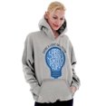 thumbnail image 4 of Shine a Light on Autism Bulb Symbol Hoodie Sweatshirt Women Men Brisco Brands M, 4 of 6