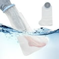 thumbnail image 2 of Peahefy Adult Foot Cast Covers,65cm Adult Foot Leg Cast Covers Waterproof Elastic Shower Cast Protector for Foot Leg Wounds,Foot Cast Covers, 2 of 8