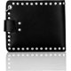 thumbnail image 3 of 2023 - Cartera de mano de cuero estilo punk gótico con diseño de calavera occidental para motociclista con cadena para hombre, 3 of 4