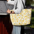 thumbnail image 6 of Goofa Banana Print Beach Bags Waterproof Beach Tote Bag Zipper Sandproof Swim Pool Bag Large Tote Beach Vacation Travel, 6 of 6