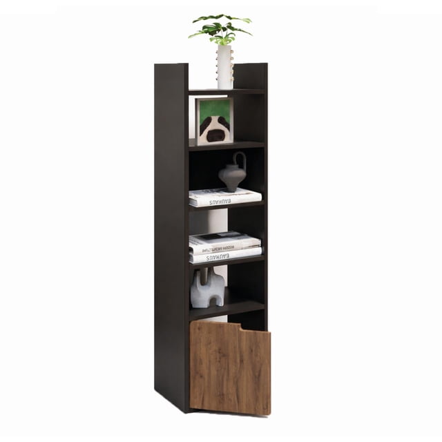 Librero organizador TALL Negro MORU Mueble organizador multiusos librero infantil