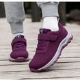thumbnail image 7 of Women Loafers Ladies Sneakers Low Top Breathable Strap Casual Sneakers Lightweight Sports Women Shoes, 7 of 7