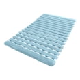 thumbnail image 2 of Yhmxh Non Slip Shower Mat, Non Suction Cup Bathtub Bath Mat with Drain Holes, Heavy Duty Rubber Sturdy Stand Up Shower Stall Tub Mat for Inside Shower, Bathroom, Floor, Pool, SPA (Blue, 16"x28"), 2 of 6
