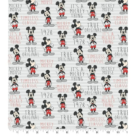 UPC: 0887816366540 | Disney Mickey Mouse Classic Cotton Fabric