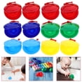 thumbnail image 4 of SHISUYAN 12 Pcs Roulettes de Percussion pour Enfants Roulettes Simples Jouets Instruments de Musique pour Enfants, 4 of 9