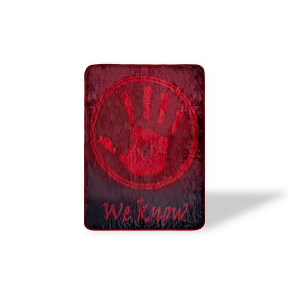 The Elder Scrolls Skyrim Dark Brotherhood Fleece Throw Blanket | 60 x 45 Inches