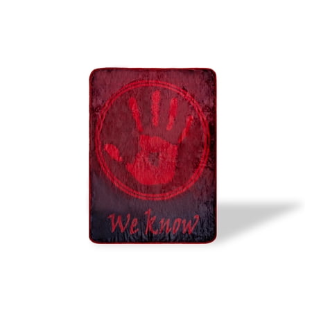 The Elder Scrolls Skyrim Dark Brotherhood Fleece Throw Blanket | 60 x 45 Inches