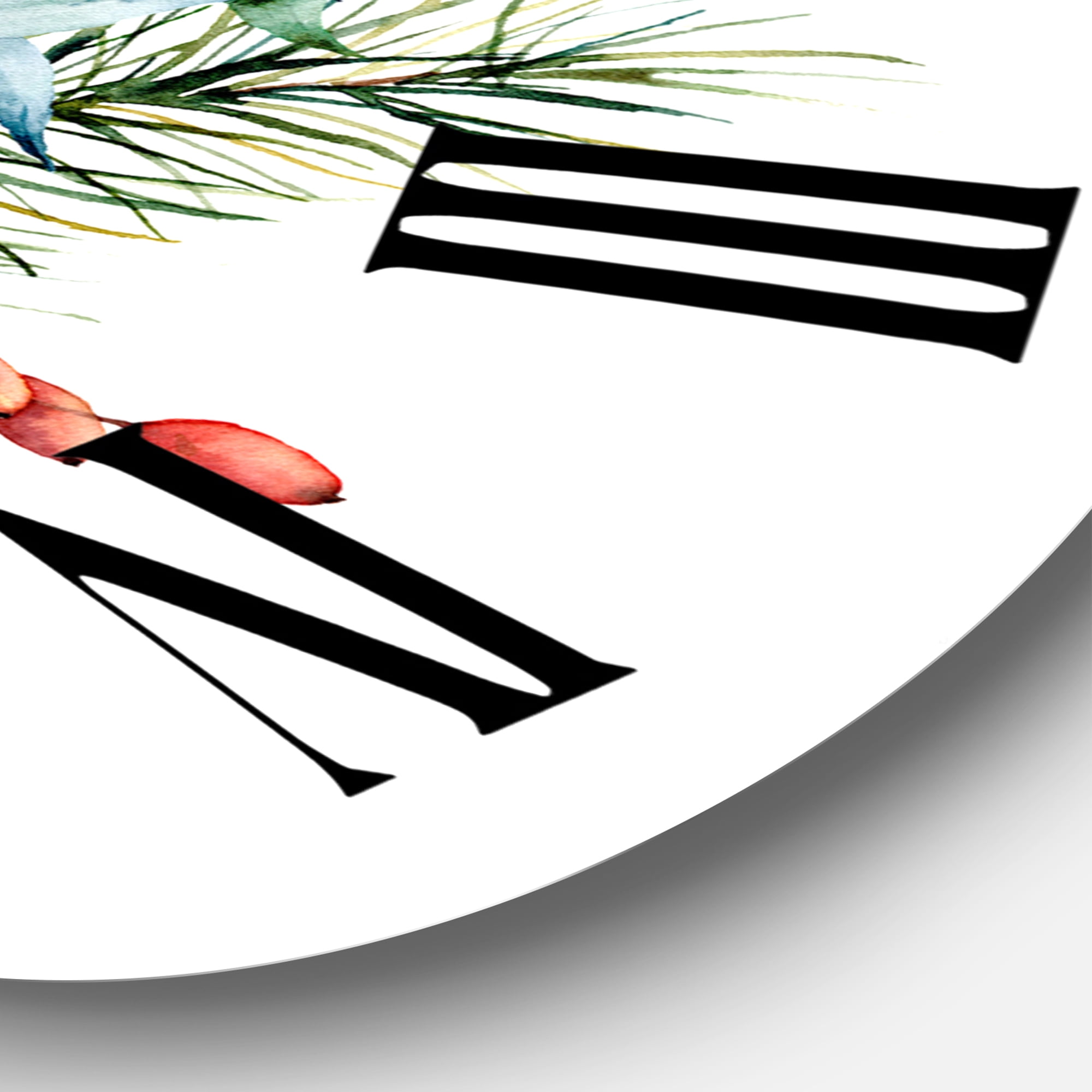 Designart 1 in Traditional Wall Clock