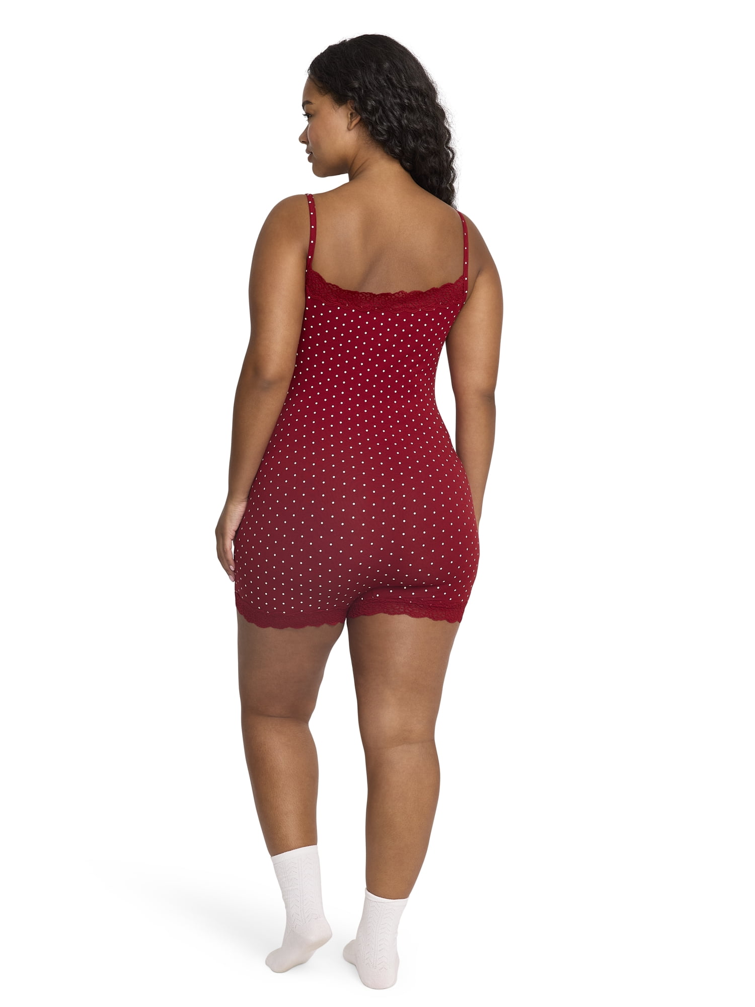 Mills by Millie Bobby Brown Women's Lacy Cotton Romper, Sizes XS-XXXL