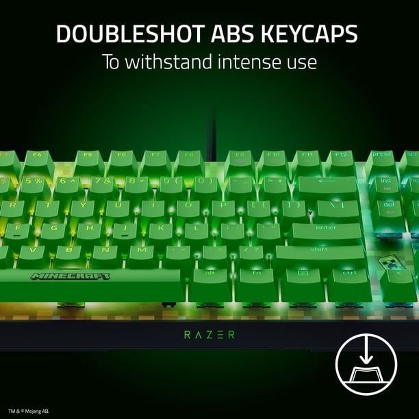 Razer BlackWidow V4 X Wired Mechanical Gaming Keyboard (Green