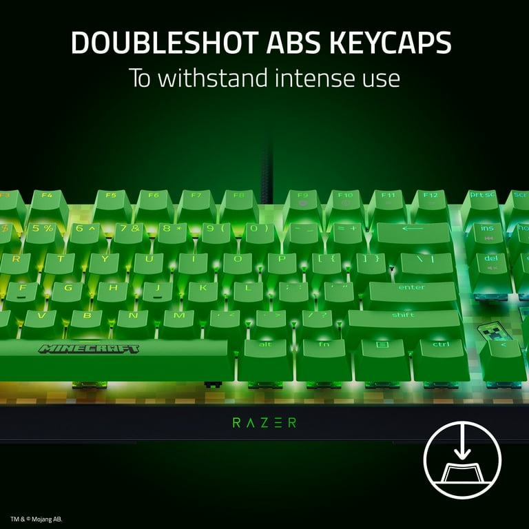 Razer BlackWidow V4 X Wired Mechanical Gaming Keyboard (Green