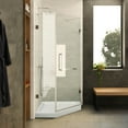 thumbnail image 2 of Shower Set for 30" x 30" Space - Neo Angle, Acrylic Shower Base with Compatible Glass Frameless Shower Enclosure - Polished Chrome, 2 of 13