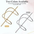 thumbnail image 3 of Beaupretty Elegant Metal Hair Accessories Assorted Color for Decoration 2Pcs, 3 of 8