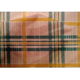 thumbnail image 4 of oneOone Cotton Silk Peach Fabric Madras Check Diy Clothing Quilting Fabric Print Fabric By Yard 42 Inch Wide, 4 of 4